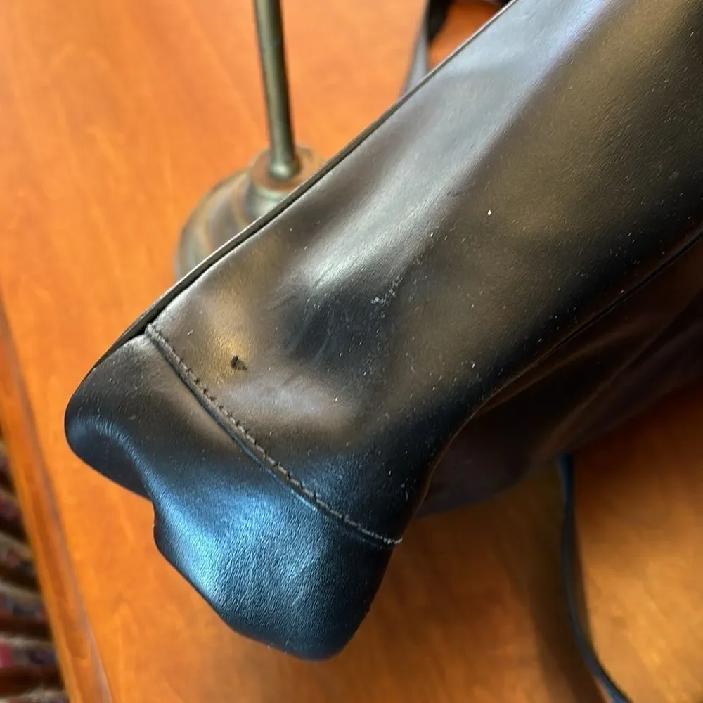 Tanner Leather Commuter Bag, Made in Italy